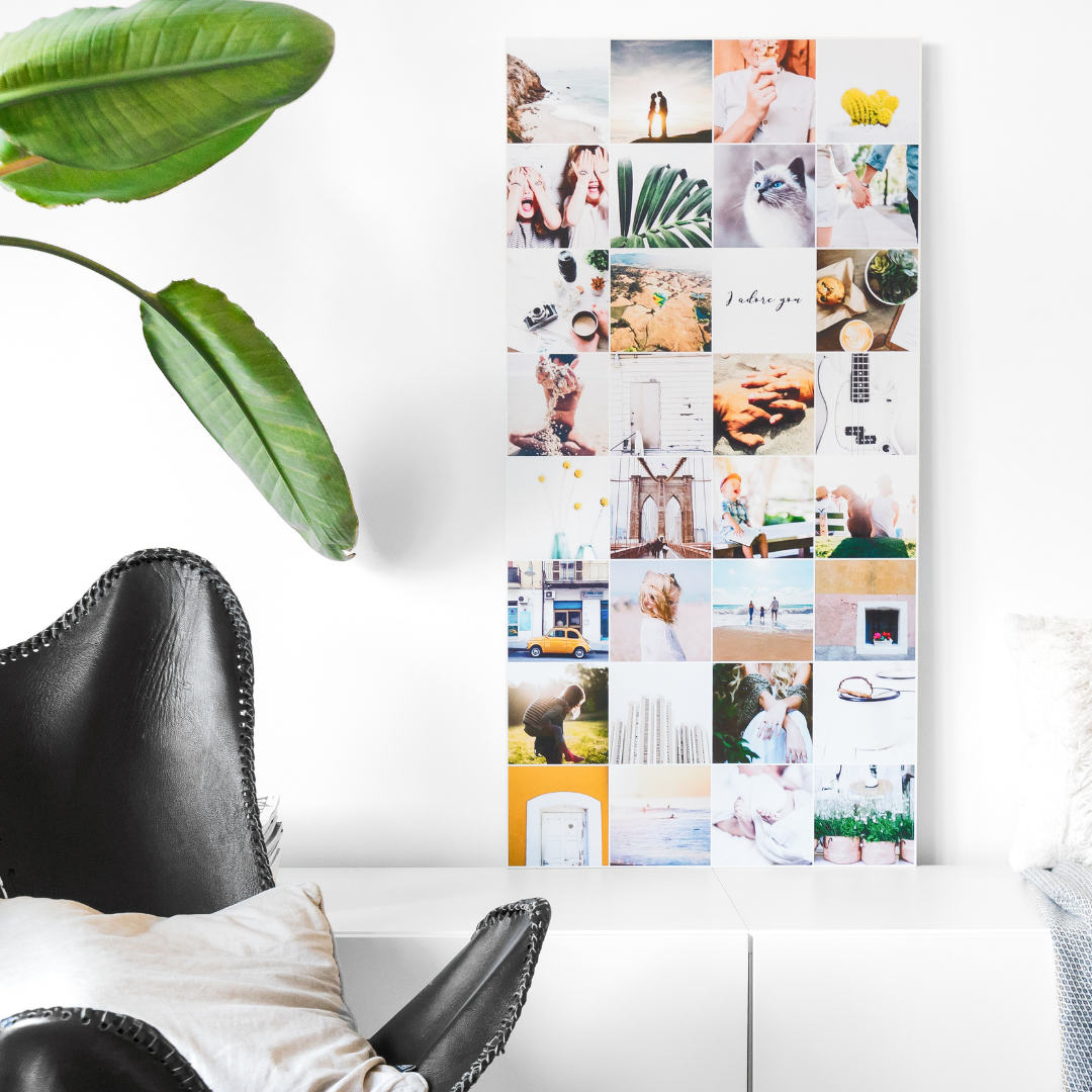 Instawall Aluminium Tall | 1:2 Instawall Aluminium Instawall Prints 70x140 cm Aluminium Inclusief ophangsysteem dbw-70-140-map