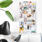 Instawall Aluminium Tall | 1:2 Instawall Aluminium Instawall Prints 70x140 cm Aluminium Inclusief ophangsysteem dbw-70-140-map